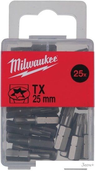 Набор бит Milwaukee 4932399597 (25 предметов)