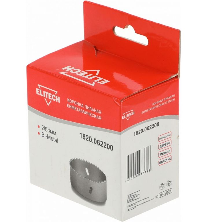 Коронка ELITECH 1820.062200