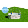Круглый купольный тент Pool Tent на бассейн диаметром 366см PT366-G