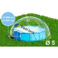 Наземный купольный тент Pool Tent для бассейна 5,0м PT500-B