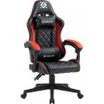Игровое (геймерское) кресло Defender Majestic (черный/красный)