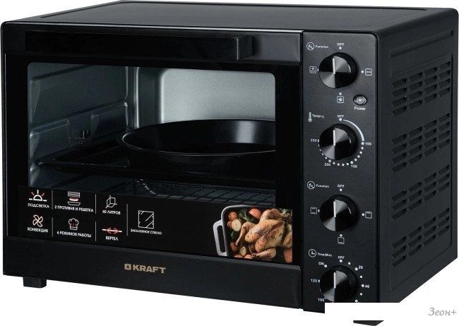 Мини-печь Kraft KFC-MO 6010 HRKBL