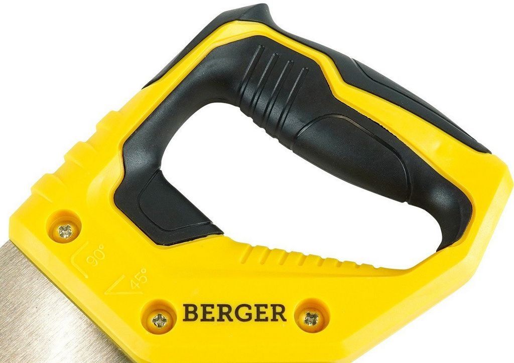 Ножовка Berger По дереву сегментная 450мм 3D заточка 9TPI BG1839