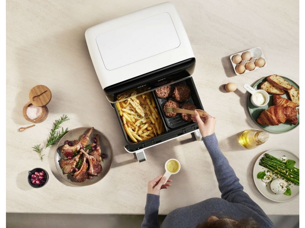 Аэрофритюрница Dreame Trouver Air Fryer FD20 Pro AF-5518ATB (белый)