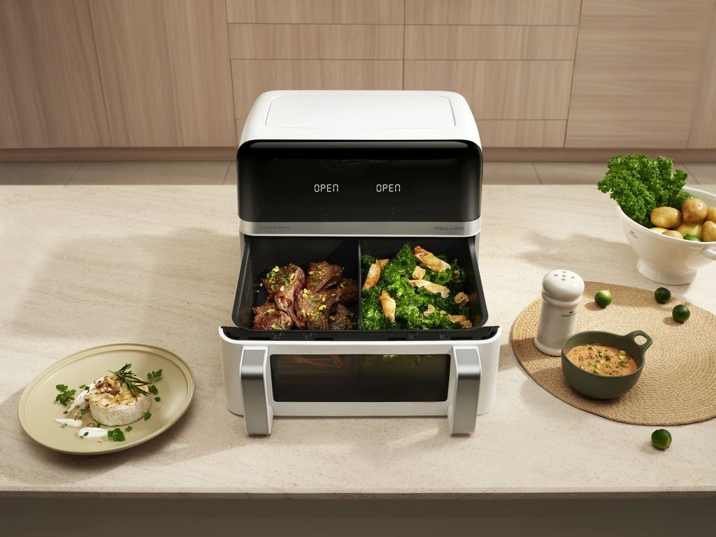 Аэрофритюрница Dreame Trouver Air Fryer FD20 Pro AF-5518ATB (белый)
