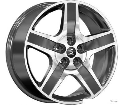   K&K 008 20x8.5" 5x112 DIA 66.6 ET 35 Diamond Black Gris