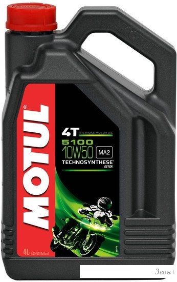 Моторное масло Motul 5100 4T 10W-50 4л