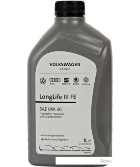   AUDI/Volkswagen Longlife III FE 0W-30 1