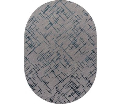     Merinos Liman F164-OVAL-GRAY-D.BLUE (1.62.3)