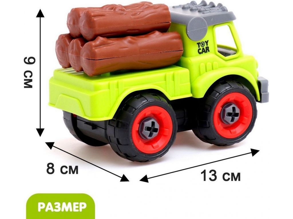 Конструктор Sima-Land Лесовоз RC367C 10576506 (28эл)