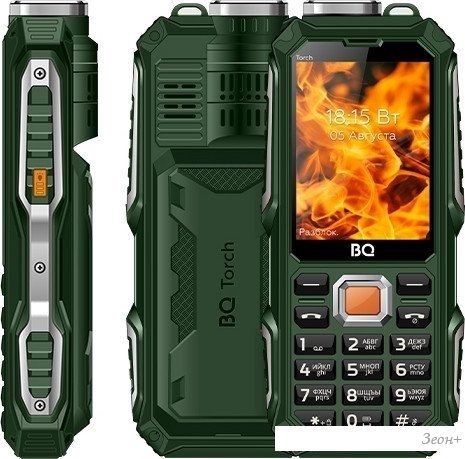 Телефон BQ BQ-2835 Torch (зеленый)