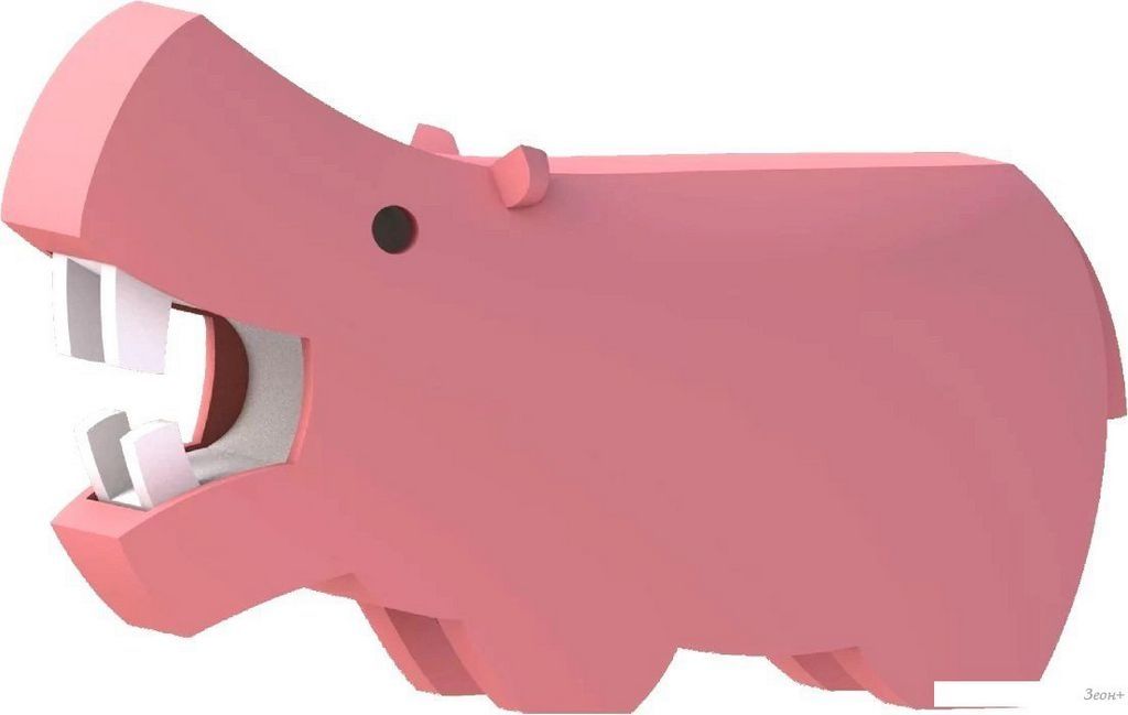 Магнитный конструктор Halftoys Animal Бегемот HAS005