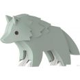 Магнитный конструктор Halftoys Animal Волк HAS007