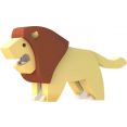 Магнитный конструктор Halftoys Animal Лев HAS001