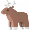Магнитный конструктор Halftoys Animal Олень HAS010