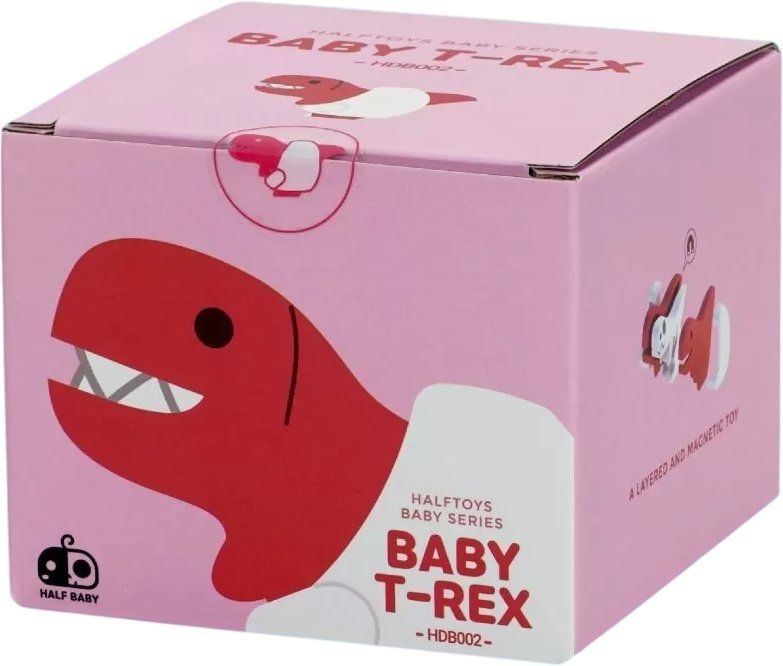 Магнитный конструктор Halftoys Baby Dino Ти-Рекс HDB002