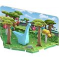 Магнитный конструктор Halftoys Dino Дипло с диорамой HD003
