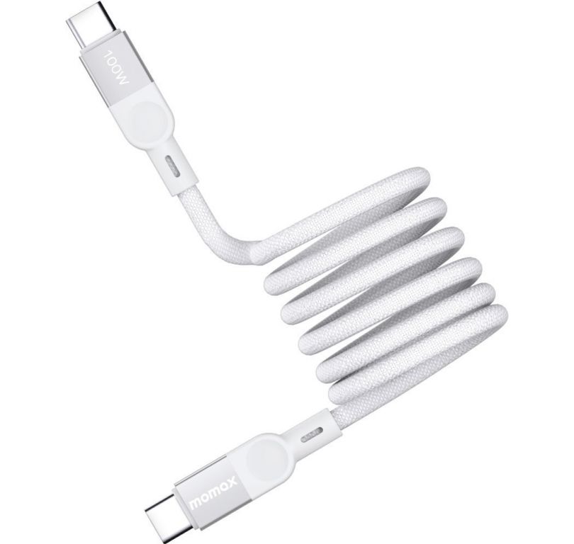 Кабель Momax DC35W USB 3.2 Gen2 Type-C - USB 3.2 Gen2 Type-C (1 м, белый)