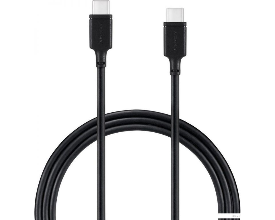 Кабель Momax DC16D USB 3.2 Gen2 Type-C - USB 3.2 Gen1 Type-C (1 м, черный)