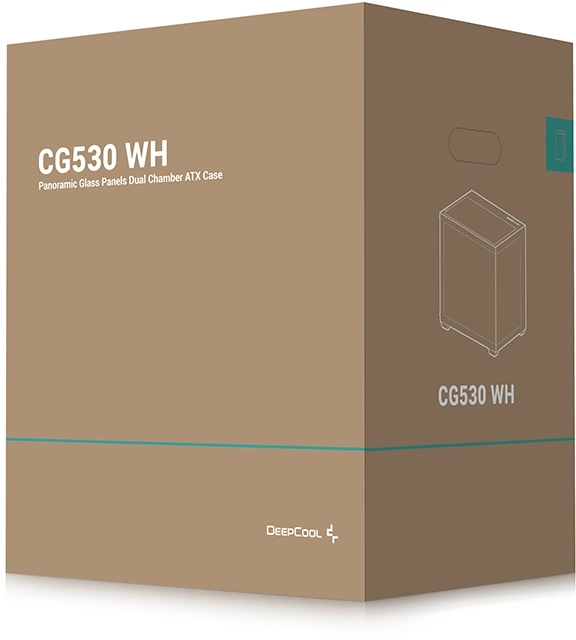 Корпус DeepCool CG530 WH R-CG530-WHNDA0-G-1