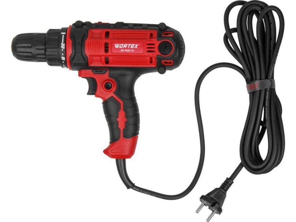 Дрель-шуруповерт Wortex DR 1025-1 D 1318793