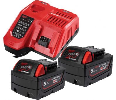     Milwaukee M18 M18NRGCR-502 4932479831 (2 x 18/5  + 12-18)