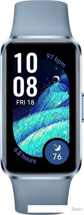 Фитнес-браслет Huawei Band 10 (синий, международная версия)