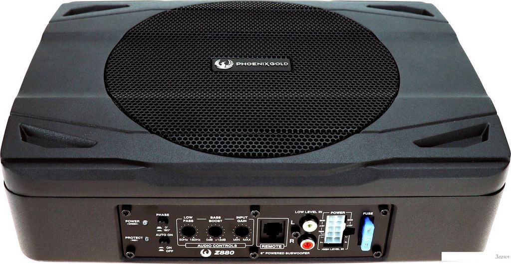 Корпусной активный сабвуфер Phoenix Gold Z880