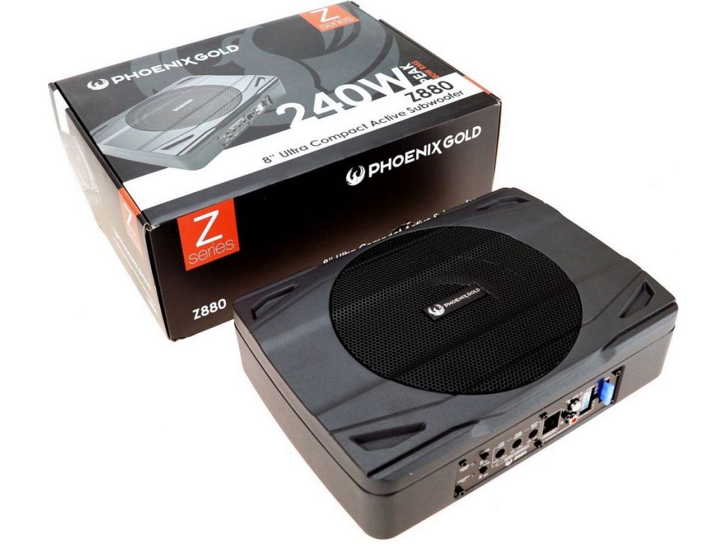 Корпусной активный сабвуфер Phoenix Gold Z880