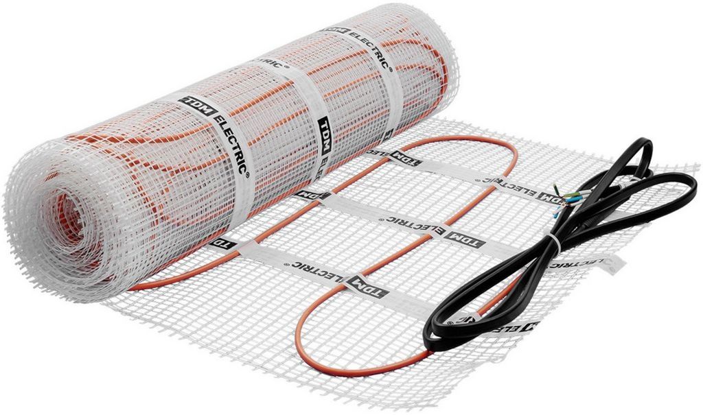 Нагревательный мат TDM Electric Монтаж 300 Вт SQ2501-0043