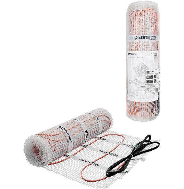 Нагревательный мат TDM Electric Монтаж 300 Вт SQ2501-0043