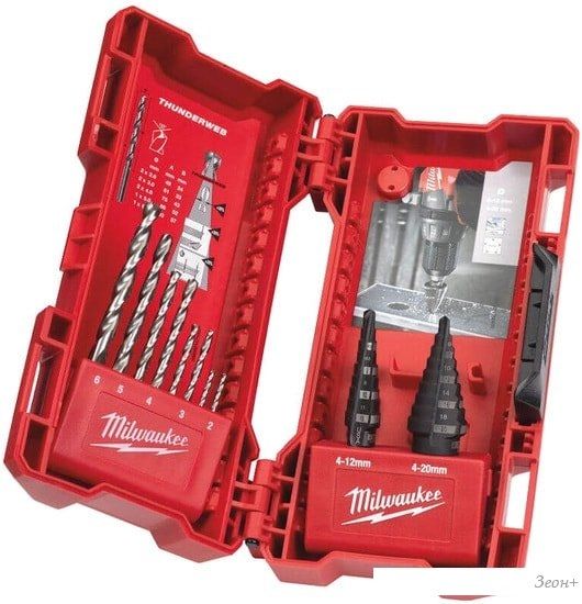 Набор оснастки Milwaukee 48899350 (10 предметов)