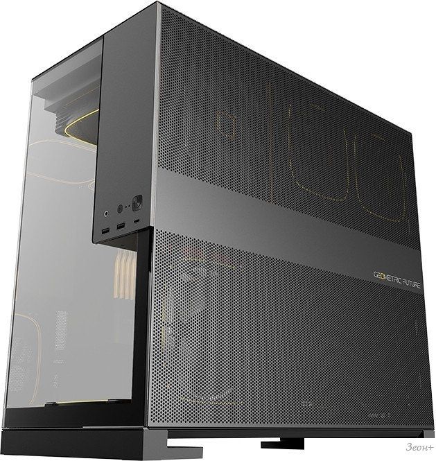 Корпус Geometric Future Model 5 5FAN (черный/серый)