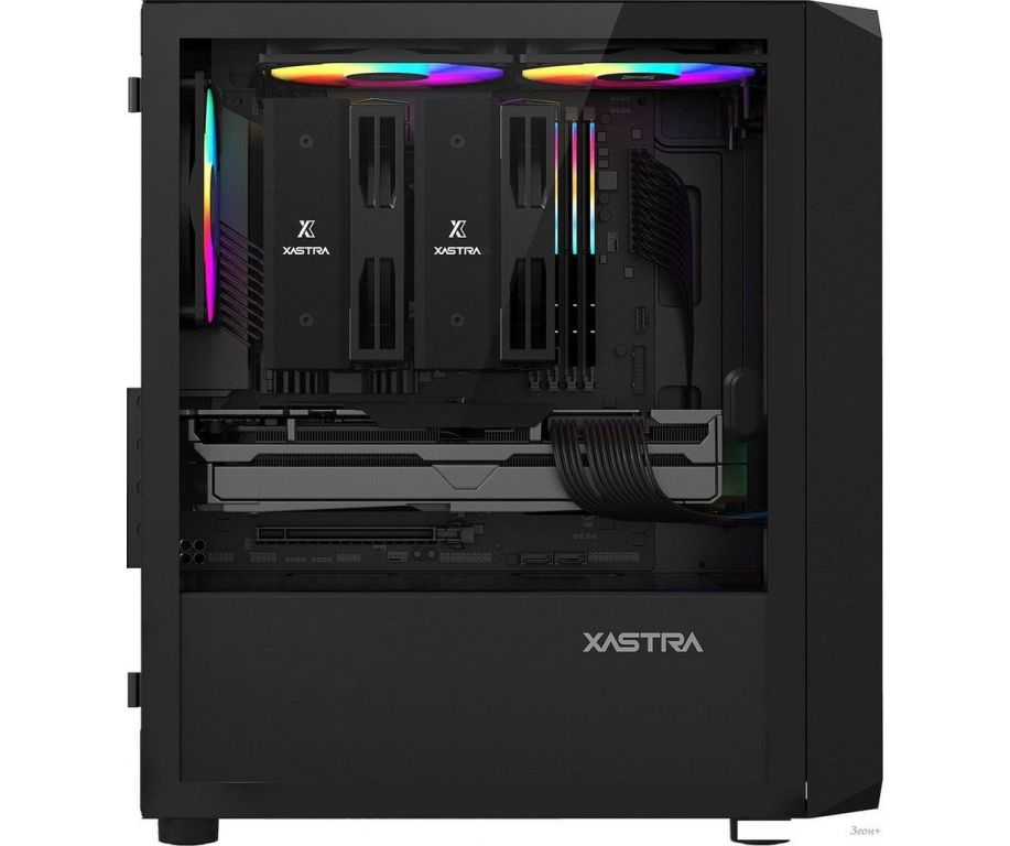 Корпус XASTRA A303M 3ARGB (черный)
