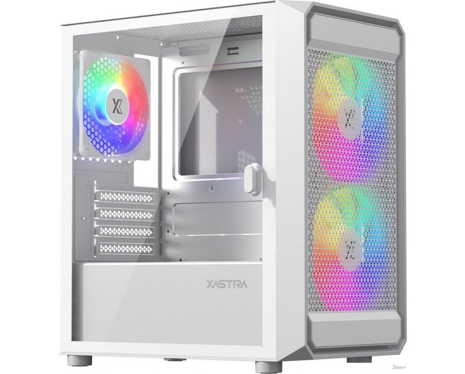 Корпус XASTRA A303M 3ARGB (белый)