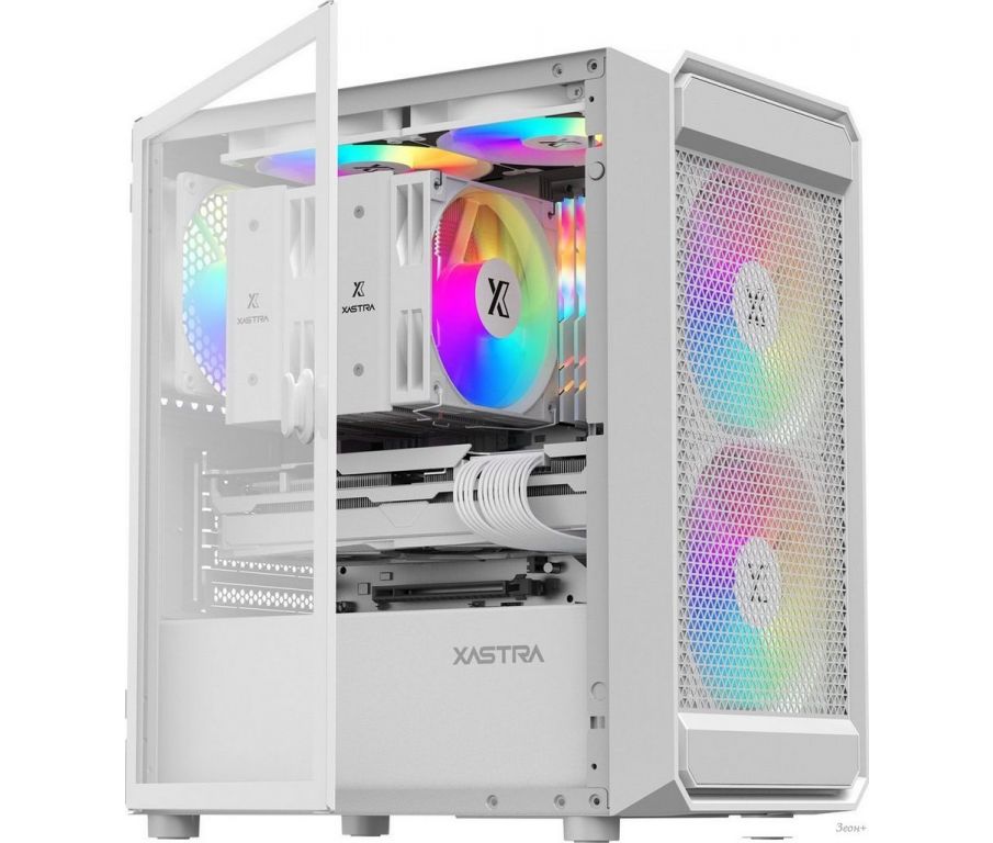 Корпус XASTRA A303M 3ARGB (белый)