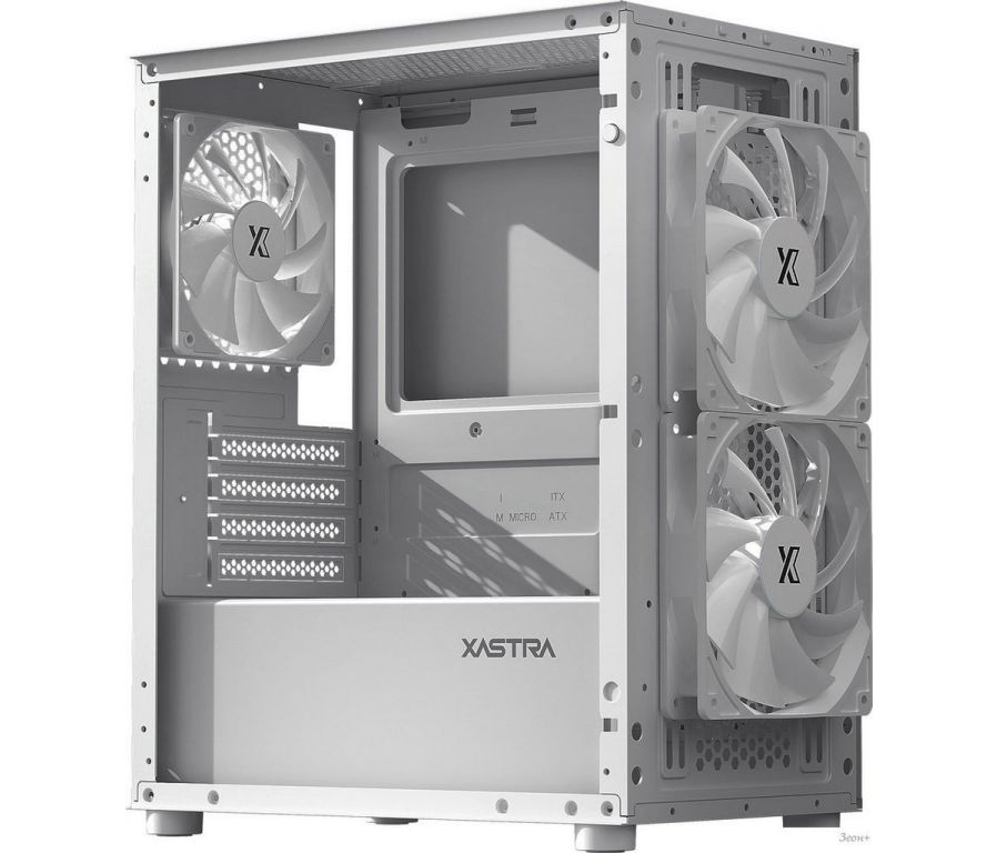 Корпус XASTRA A303M 3ARGB (белый)