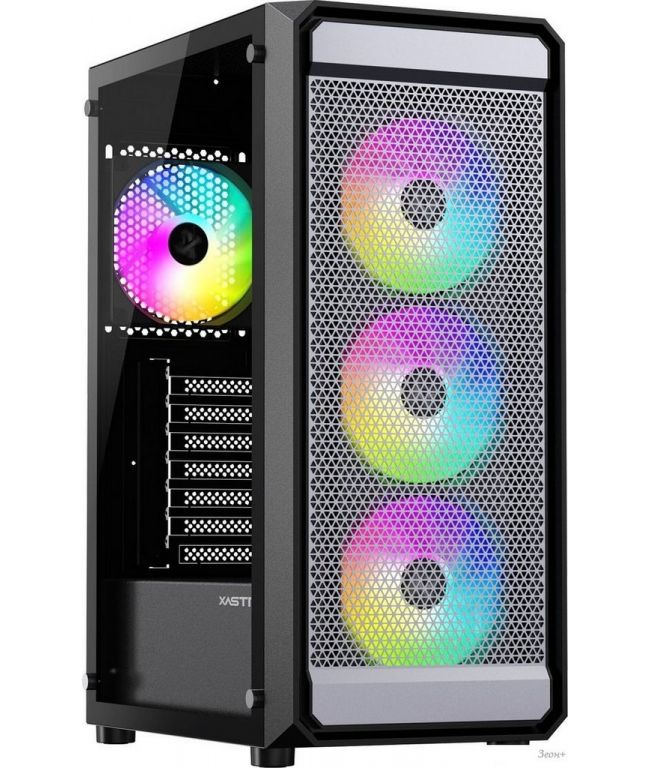 Корпус XASTRA A403 4ARGB (черный)