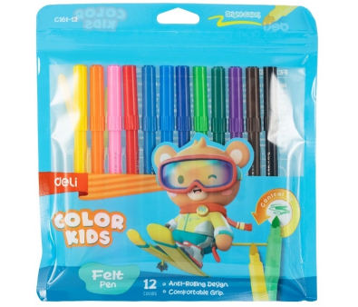  Deli EC161-12 Color Kids .  .   12.   