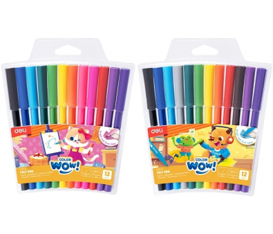  Deli EC165-12 Colorwow .  .    12. (12.)