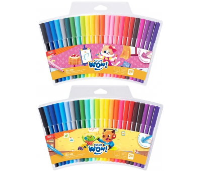  Deli EC165-24 Colorwow .  .    24. (24.)