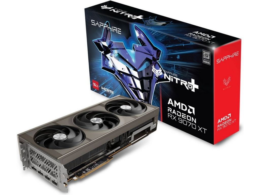 Видеокарта Sapphire Nitro+ Radeon RX 9070 XT 11348-01-20G