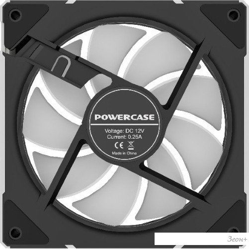 Вентилятор для корпуса Powercase M61-12 ARGB