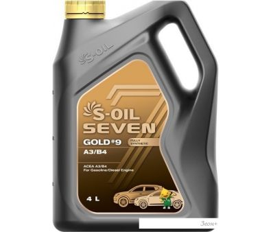 S-OIL SEVEN GOLD #9 A3/B4 5W-40 4
