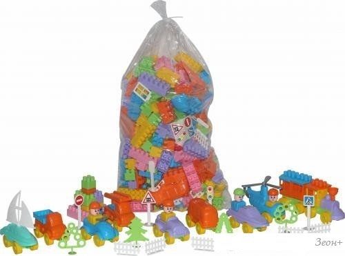 Конструктор Полесье 52551 Строитель