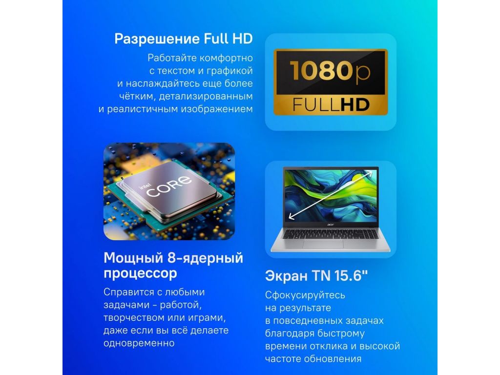 Ноутбук Acer Aspire Go AG15-31P-37M3 NX.KX5CD.00B