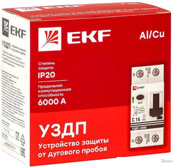Устройство защиты от дугового пробоя EKF PROxima Afdd-2-25C-pro