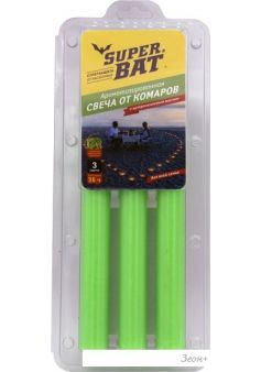 Свеча от насекомых Super Bat SBAT01017 (3 шт)