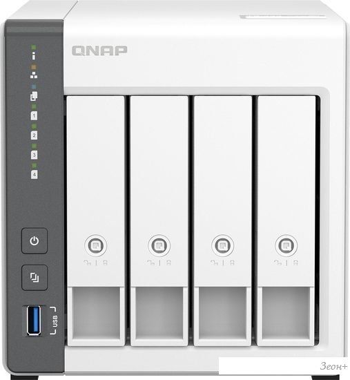 Сетевой накопитель QNAP TS-433-4G