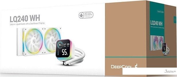Система жидкостного охлаждения для процессора DeepCool LQ240 R-LQ240-WHDSMC-G-1